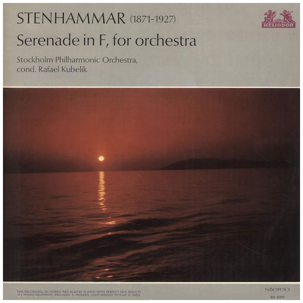 Stenhammar: Serenade in F, For Orchestra