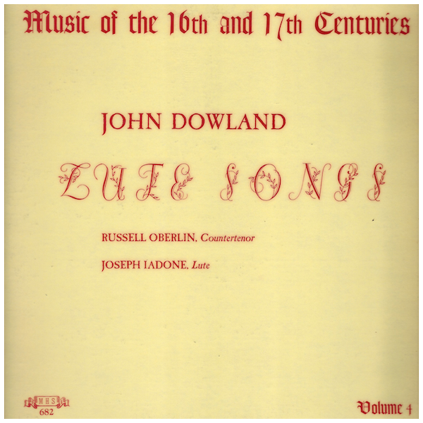 Dowland: Lute Songs