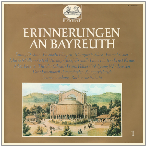 Erinnerungen An Bayreuth - Memories of Bayreuth (2LPs)