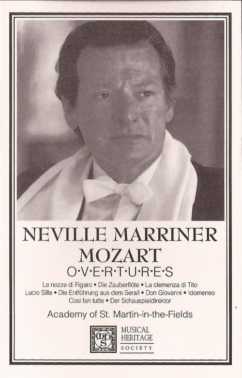 Neville Marriner: Mozart Overtures