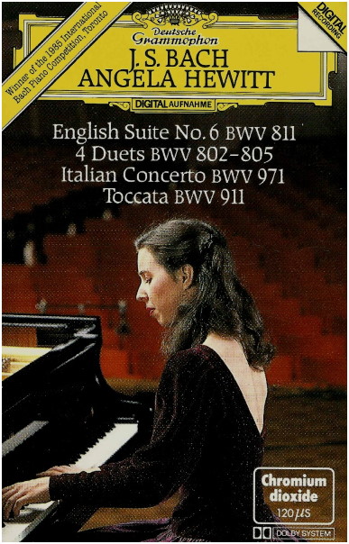 J.S. Bach: English Suite No 6, 4 Duets, Italian Concerto, Toccata