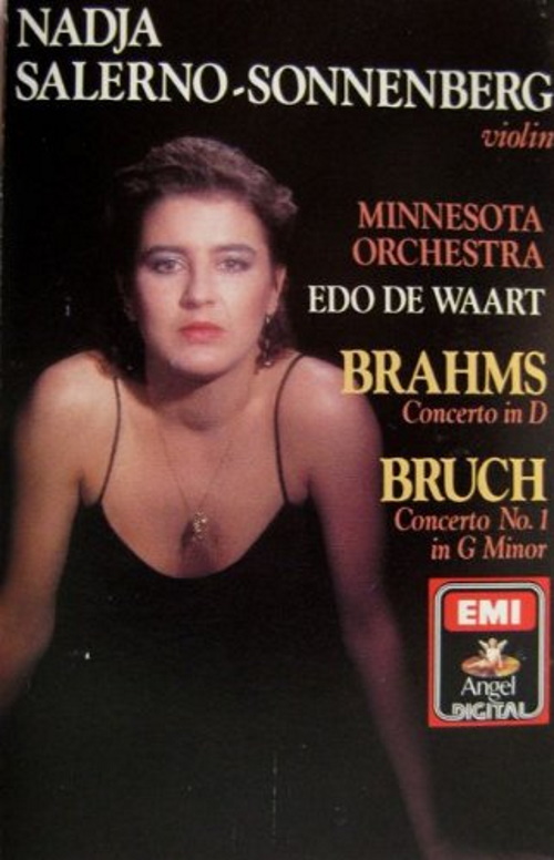 Nadja Salerno-Sonnenberg, Brahms: Concerto in D, Bruch: Concerto No.1