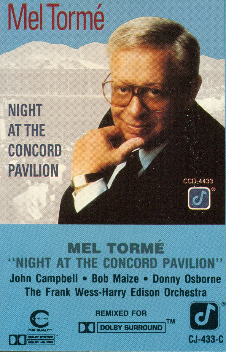 Night at the Concord Pavilion
