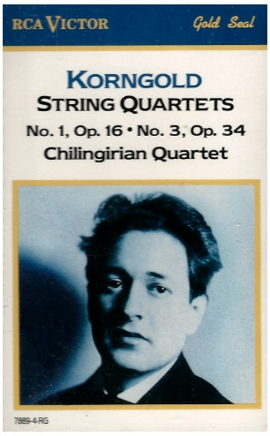 Korngold: String Quartets 1 & 3