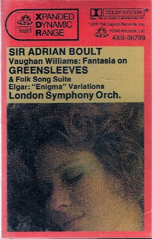 Sir Adrian Boult, Vaughan Williams: Fantasia on Greensleeves