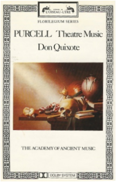Purcell: Theatre Musiic Vol III - Don Quixote