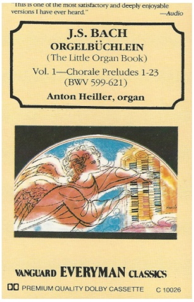 Bach: Orgelbuchlein - Little Organ Book - Vol 1 Chorale Preludes 1-23
