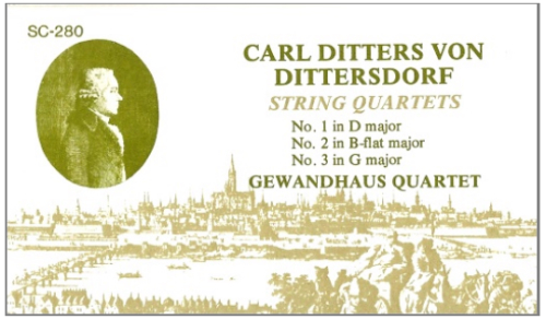 Von Dittersdorf: String Quartets 1, 2 & 3