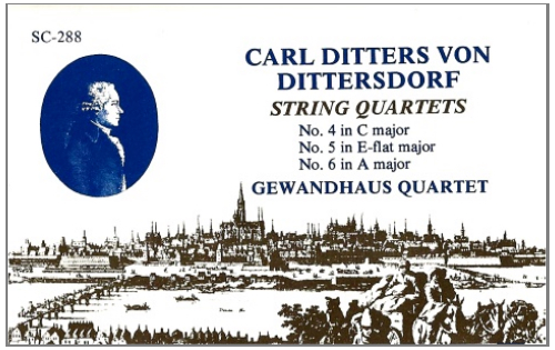 Von Dittersdorf: String Quartets 4, 5 & 6