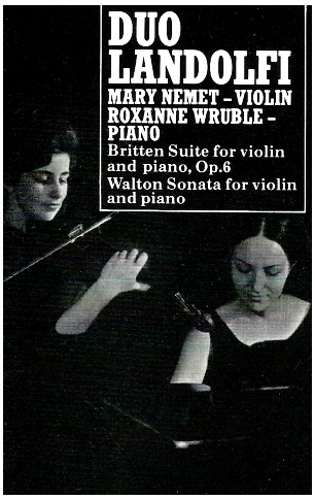 Britten: Suite for Violin & Piano; Walton: Sonata for Violin & Piano