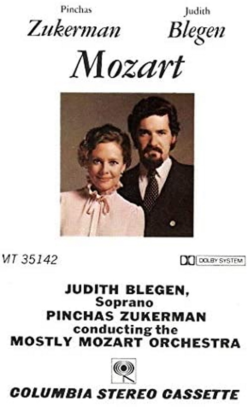 Mozart - Pinchas Zukerman, Judith Blegen