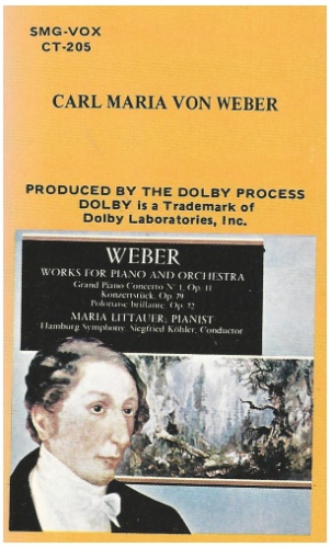 Weber: Works for Piano & Orchestra