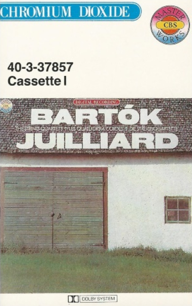 Bartok: Quartet No. 1