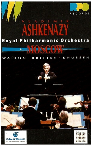 Ashkenazy in Moscow: Walton, Britten, Knussen