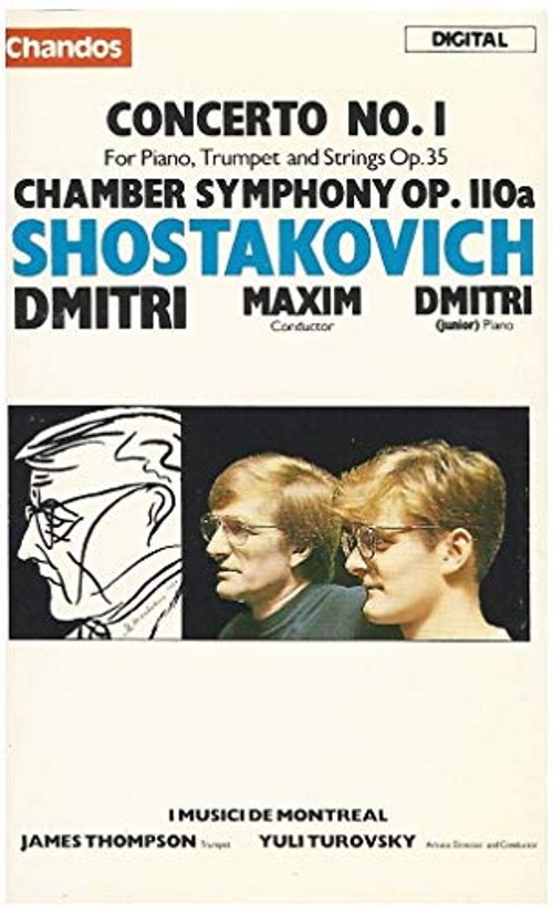 Shostakovich: Piano Concerto 1, Chamber Symphony Op.110A