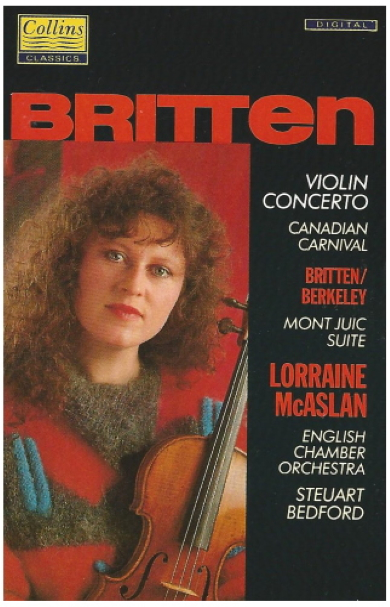 Benjamin Britten: Violin Concerto - Canadian Carnival, Mont Juic, Suite of Catalan Dances