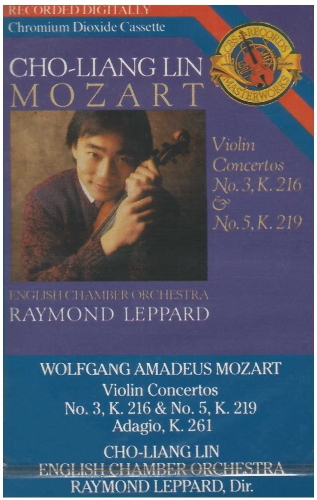 Mozart: Violin Concertos No. 3 & No. 5
