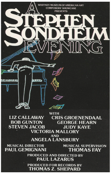 A Stephen Sondheim Evening