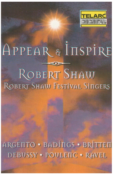 Appear & Inspire: Britten, Debussy, Ravel, Poulenc, Badings, Argento