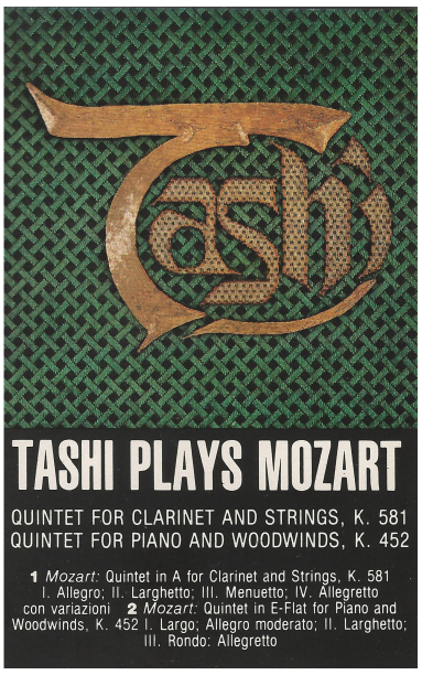 Tashi Plays Mozart