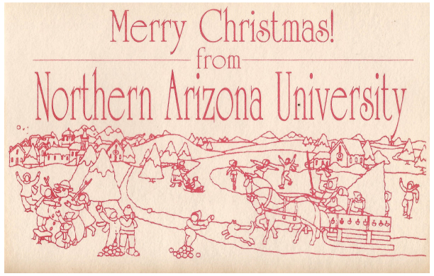 Merry Christmas! From Northern Arizona University 1989