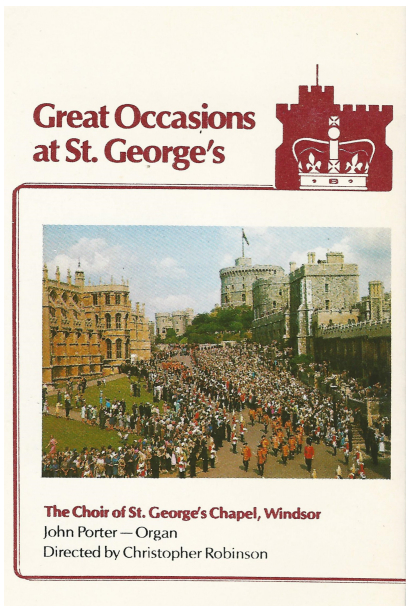 Great Occasions at St. George's