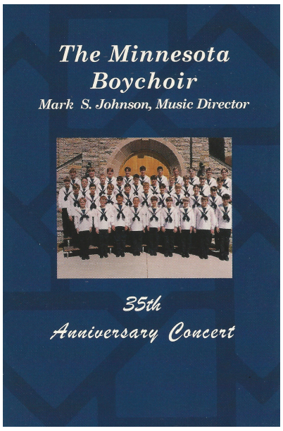 The Minnesota Boychoir - 35th Anniversary Concert
