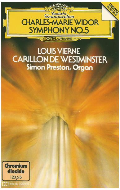 Charles-Marie Widor: Symphony No. 5; Louis Verne: Carillon de Westminster