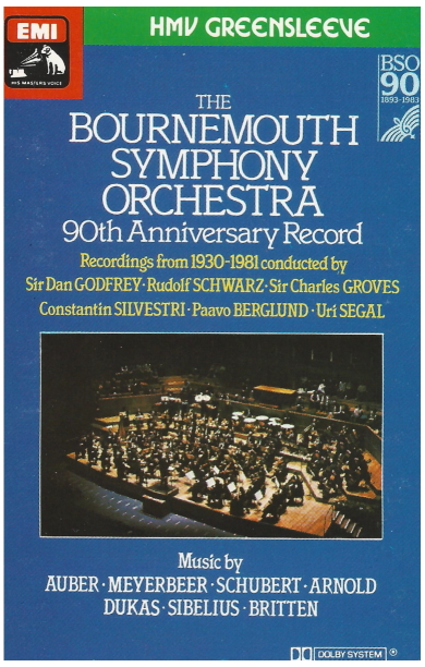 The Bournemouth Symphony Orchestra - 90th Anniversary Record - Recordings from 1930 - 1981