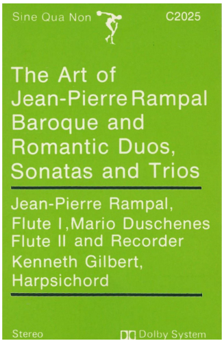 The Art of Jean-Pierre Rampal - Baroque & Romantic Duos, Sonatas & Trios