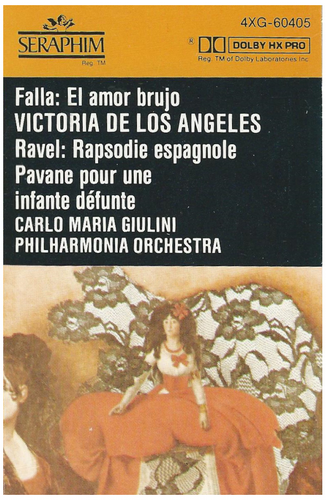 Falla: El Amor Brujo; Ravel: Rhapsodie Espagnole, Pavane pour une infante defunte