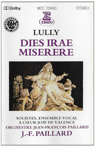 Lully: Dies Irae, Miserere