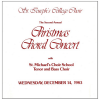 Second Annual Christmas Choral Concert