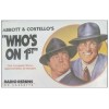 Abbott & Costello - Whos on 1st